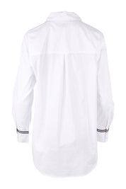 Product shot of the Scout Shirt in colour White (White), from the back
