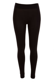 Product shot of the Betty Full Length Legging in colour Black (Black), from the front