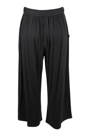 Product shot of the Moulin Pant in colour Black (Black), from the back