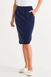 Evie Skirt - Navy