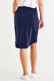 Evie Skirt - Navy