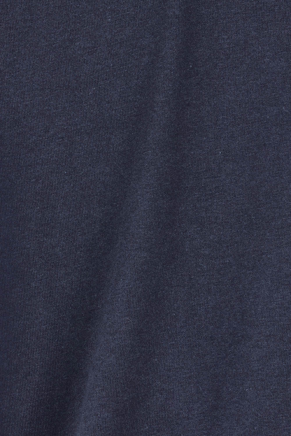 Product shot of the Michaela Australian Cotton Top in colour Coal (Black), detail