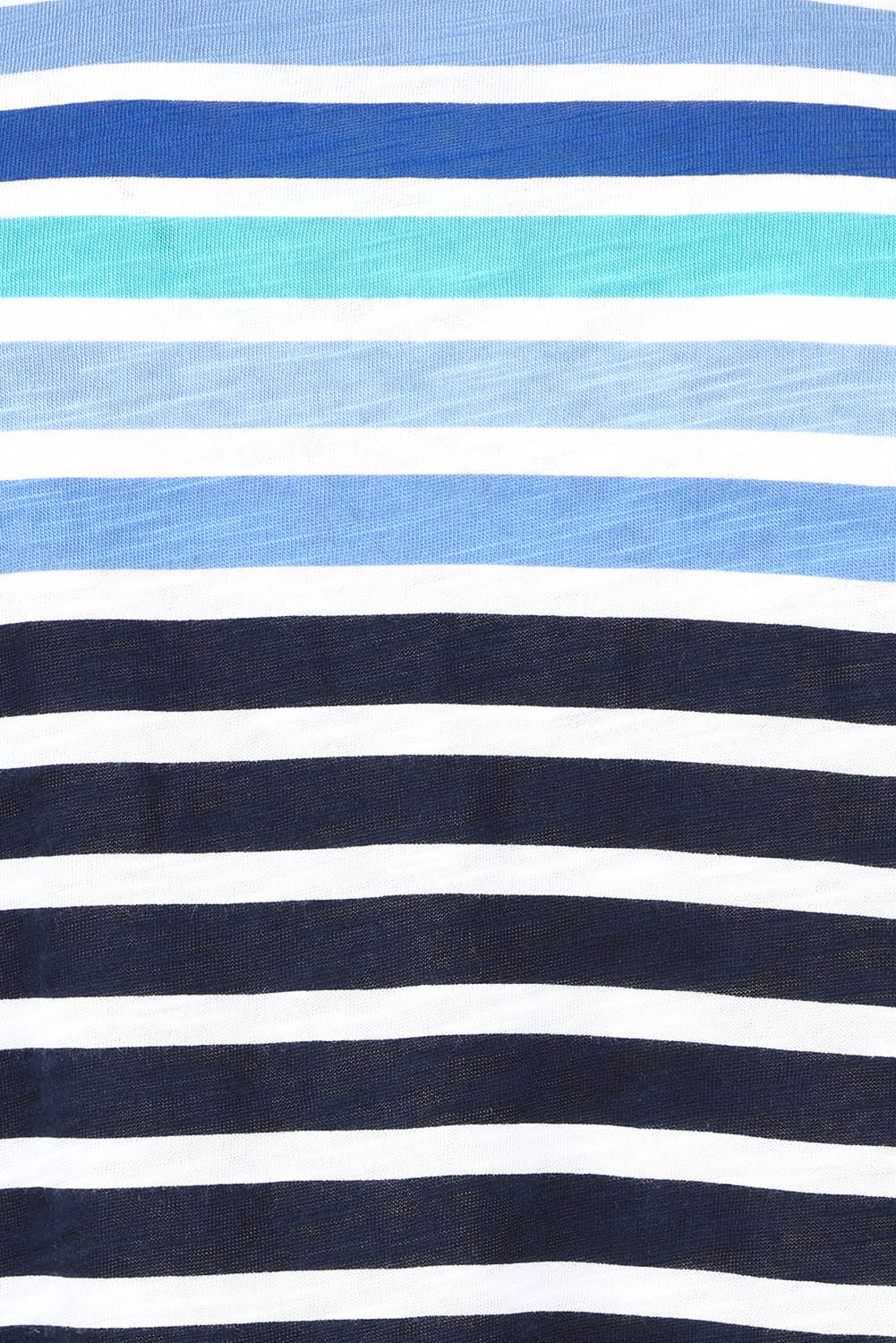 Product shot of the Gracie Cotton Tee in colour Bluehaze (Blue), detail