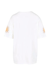 Product shot of the Weekend Tee – Harvest in colour Harvest, from the back