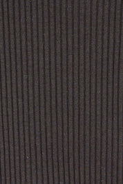 Product shot of the Mimi Rib Tank in colour Black (Black), detail