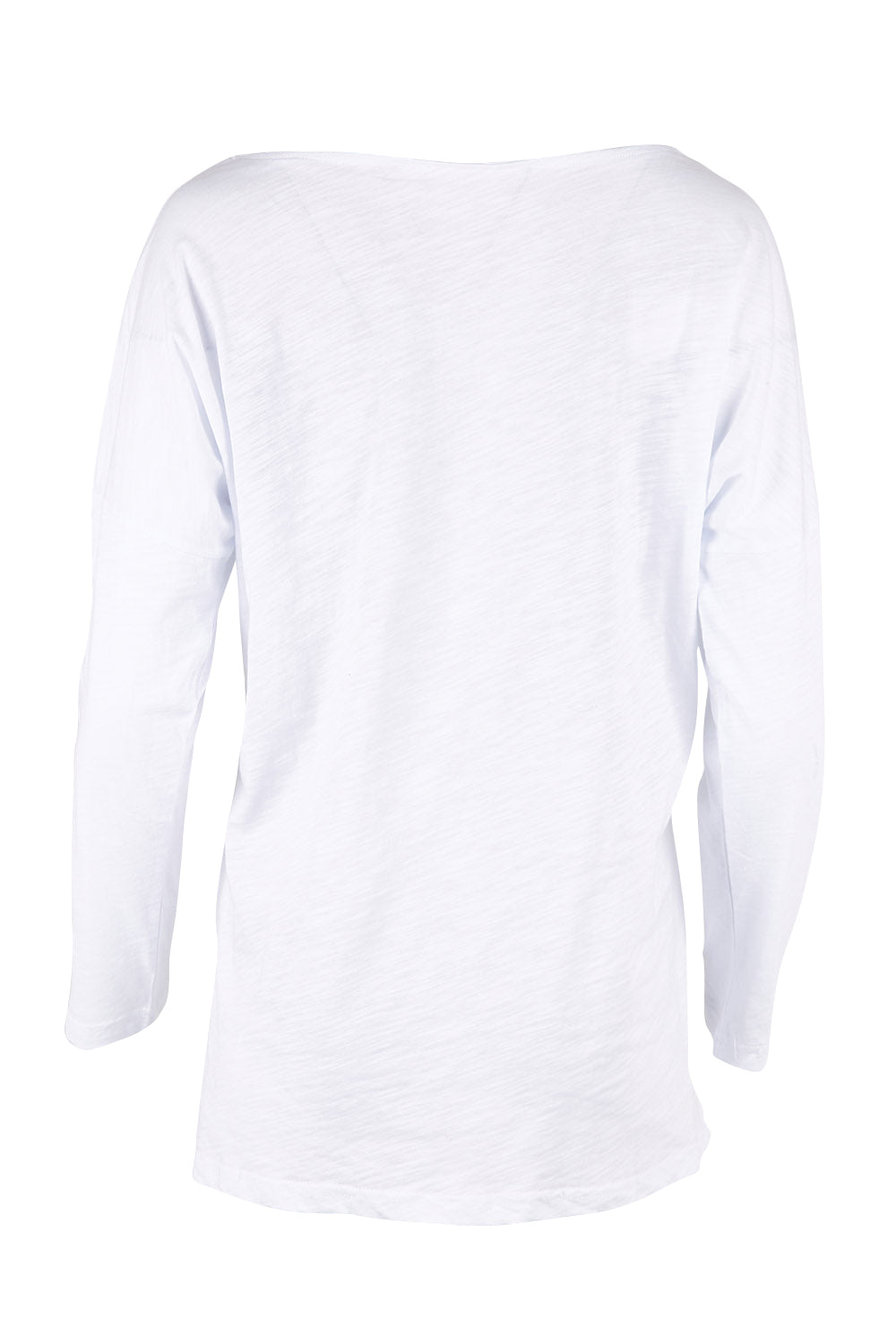 Product shot of the Monique Top in colour White (White), from the back