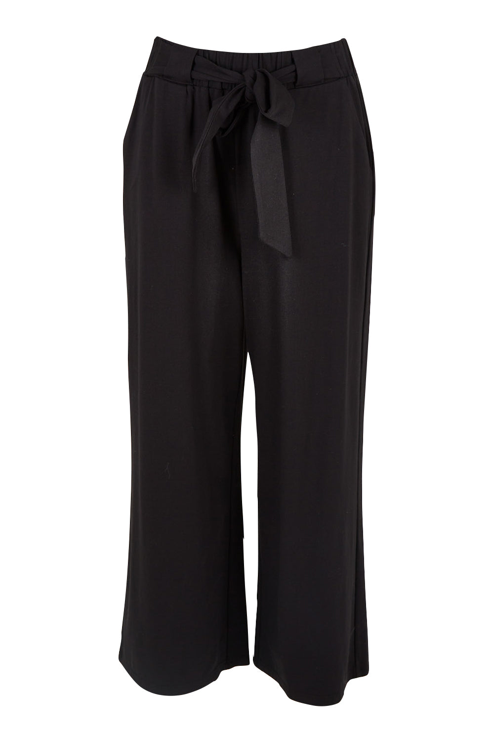 Product shot of the Dasha Pant in colour Black (Black), from the front