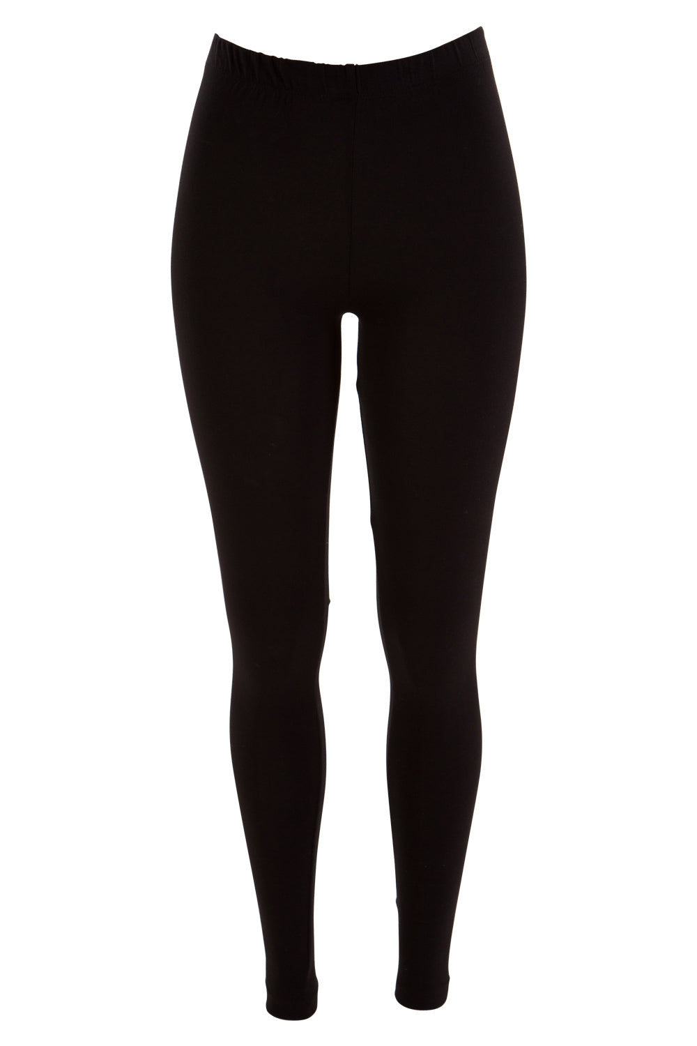 Product shot of the Christina Legging in colour Black (Black), from the front