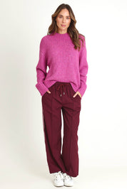 Maddison Jogger – Wine