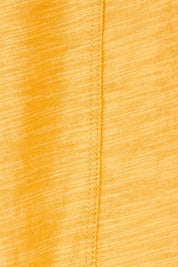 Product shot of the Keira Tank in colour Mustard, detail