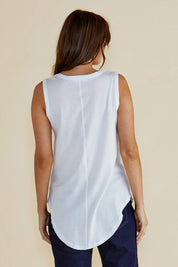 Keira Tank - White