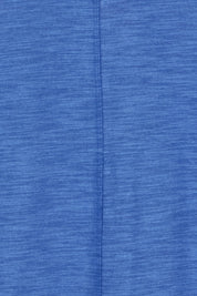 Product shot of the Ariana Cotton Tee in colour Oceanblue (Blue), detail