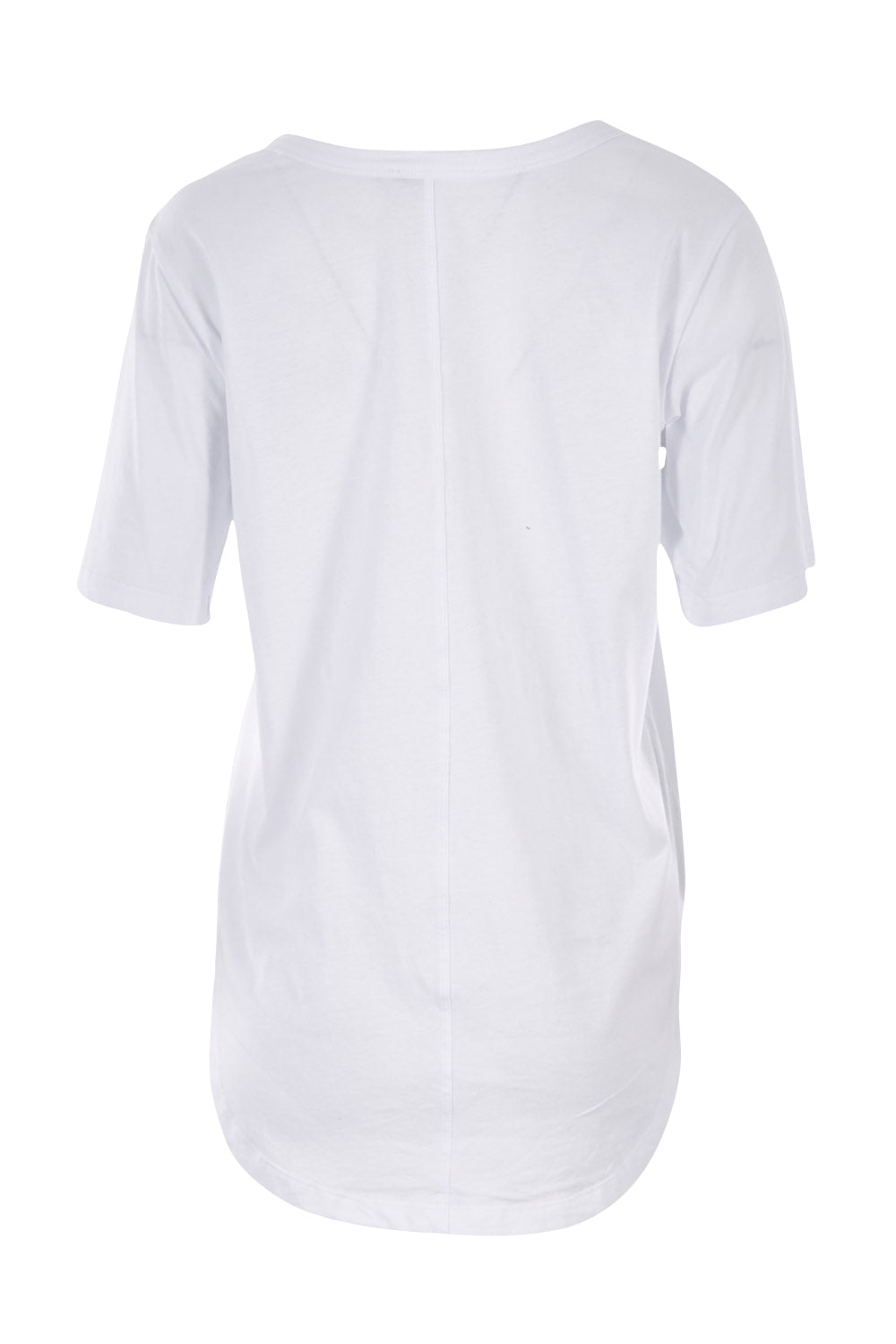 Product shot of the Ariana Tee in colour White (White), from the back