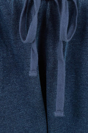 Product shot of the Heidi Pant in colour Indigo (Blue), detail