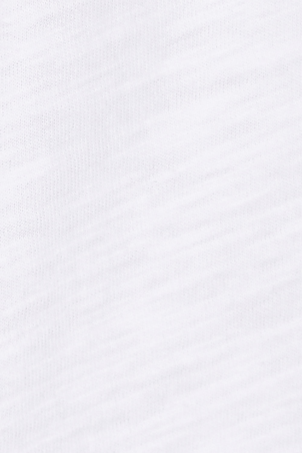 Product shot of the Billie Tee in colour White (White), detail