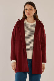 Bristol Coatigan - Burgandy