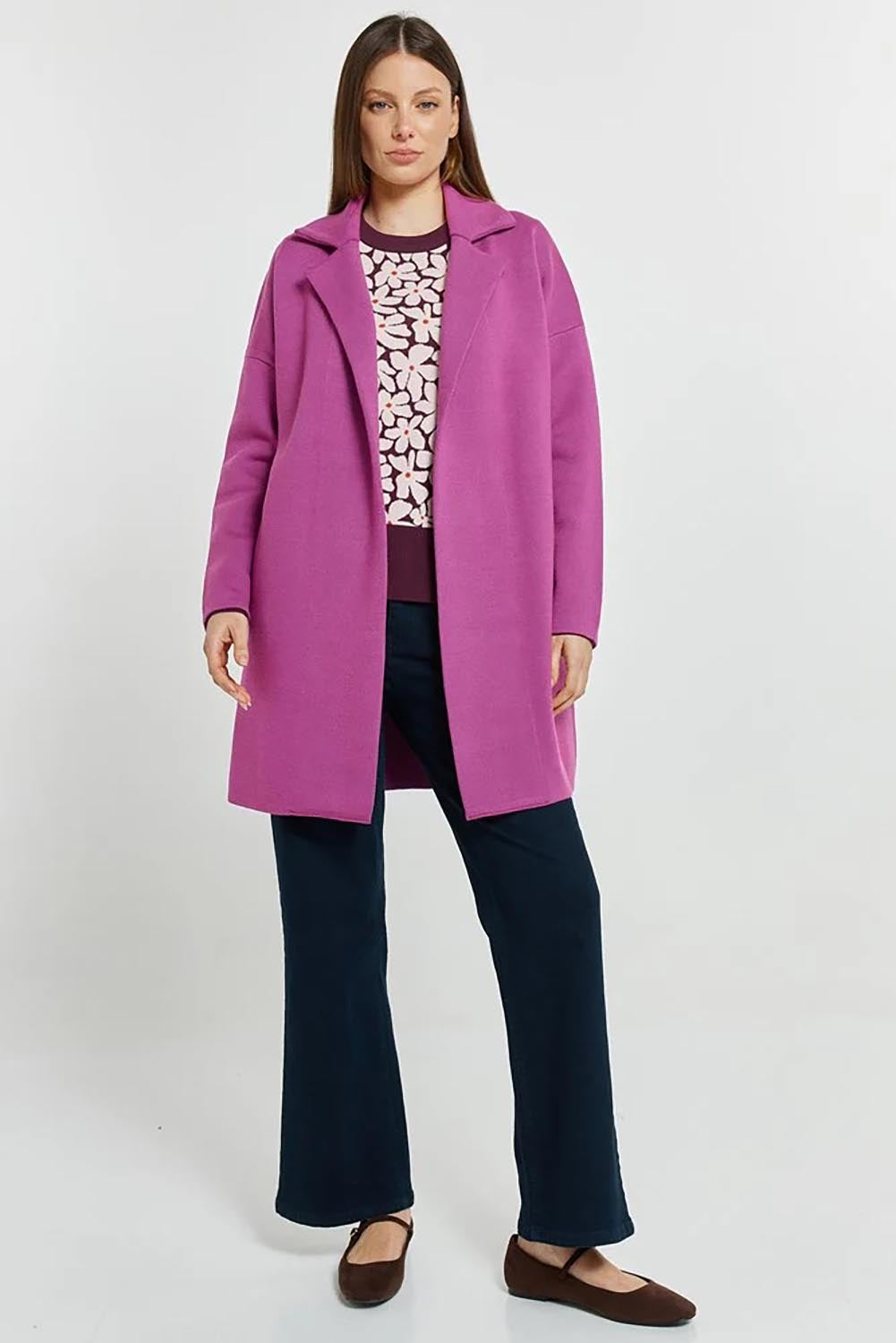Bristol Coatigan – Mulberry