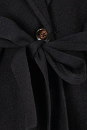 Product shot of the Cosette Jacket in colour Black (Black), detail