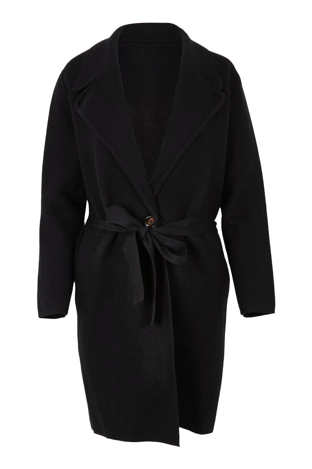 Product shot of the Cosette Jacket in colour Black (Black), from the front