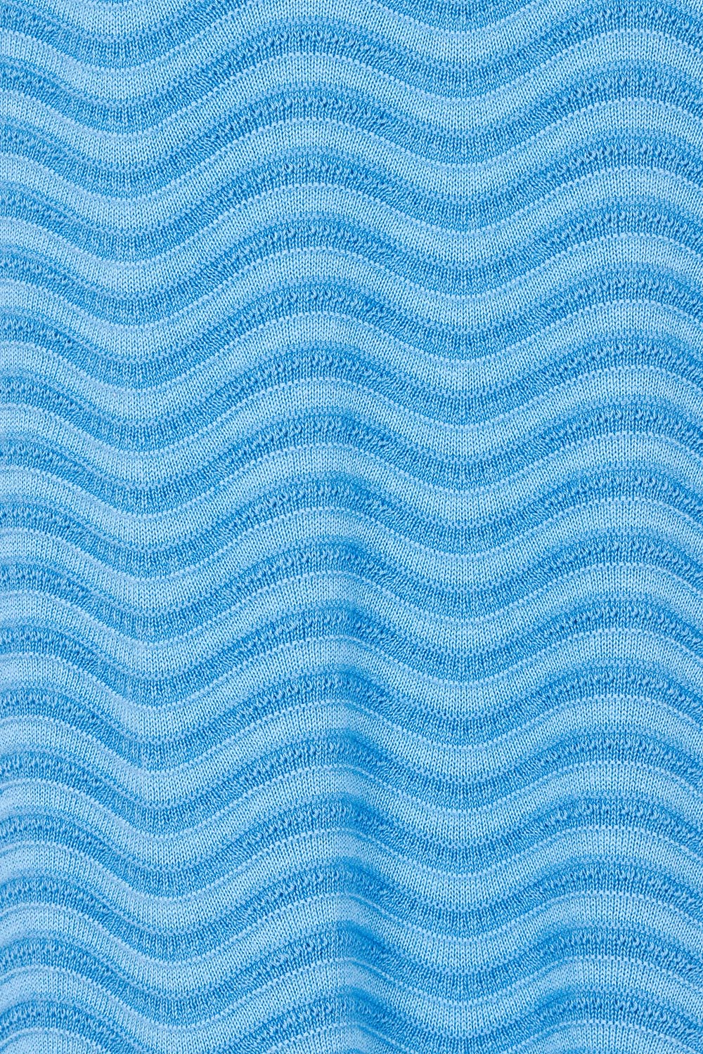 Product shot of the Viola Cotton Tank Dress in colour Blue (Blue), detail