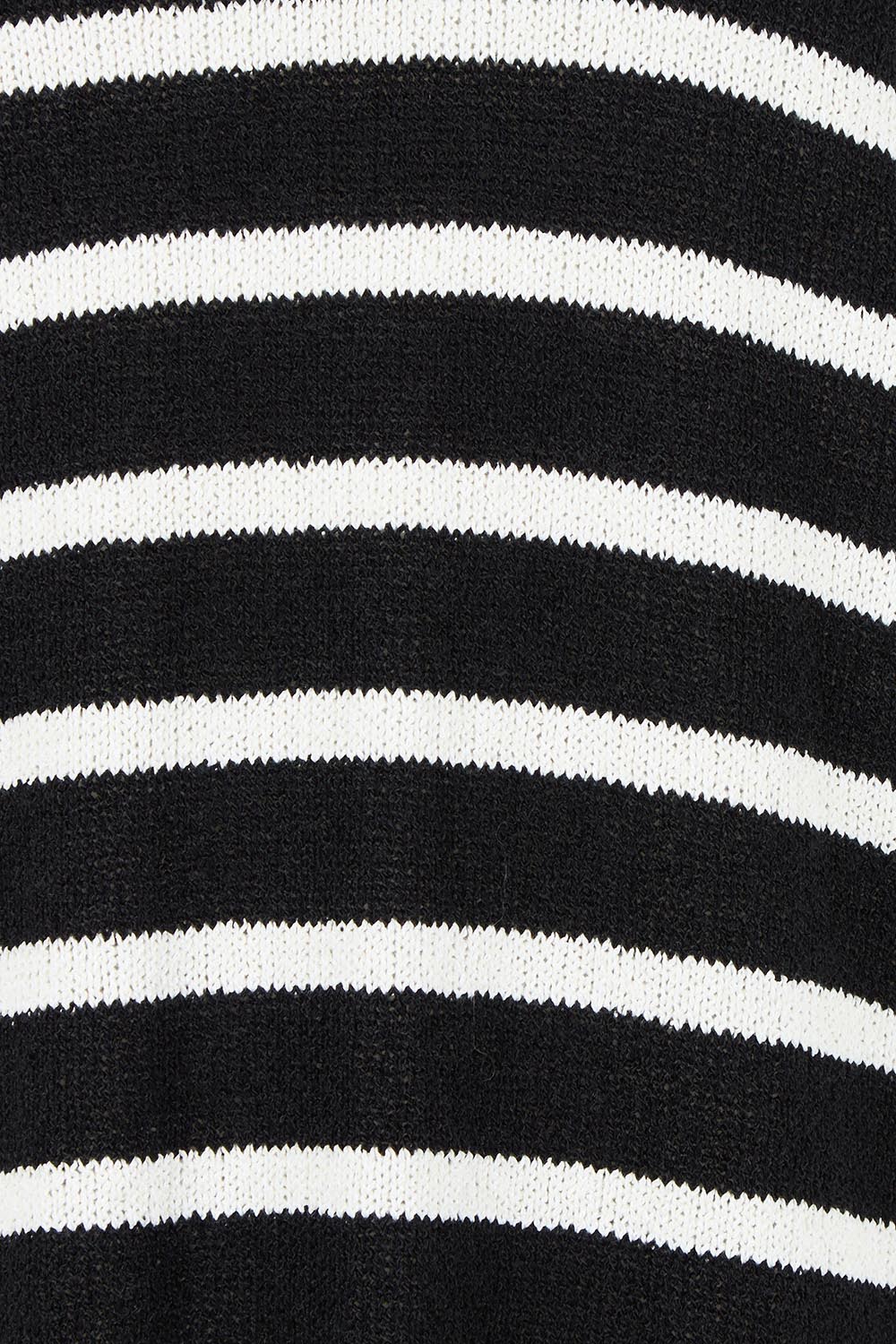 Product shot of the Bradford Knit Polo Dress in colour Creamblk (Black), detail