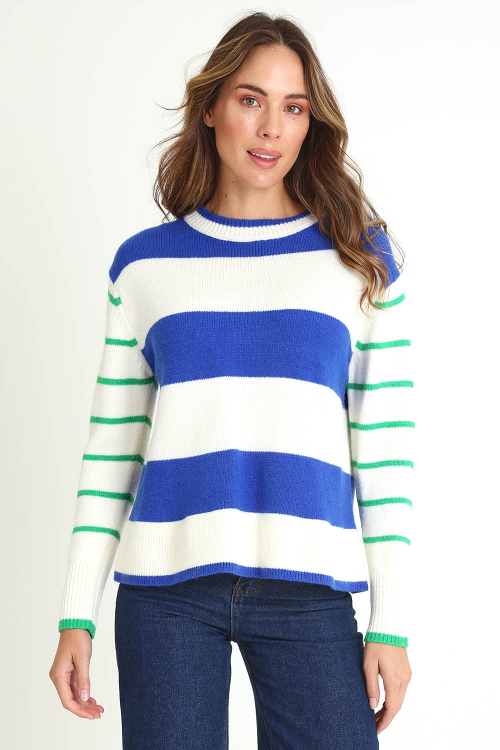 Camryn Knit Jumper – Bluegreen
