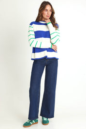Camryn Knit Jumper – Bluegreen