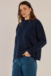 Camryn Knit Jumper – Navy