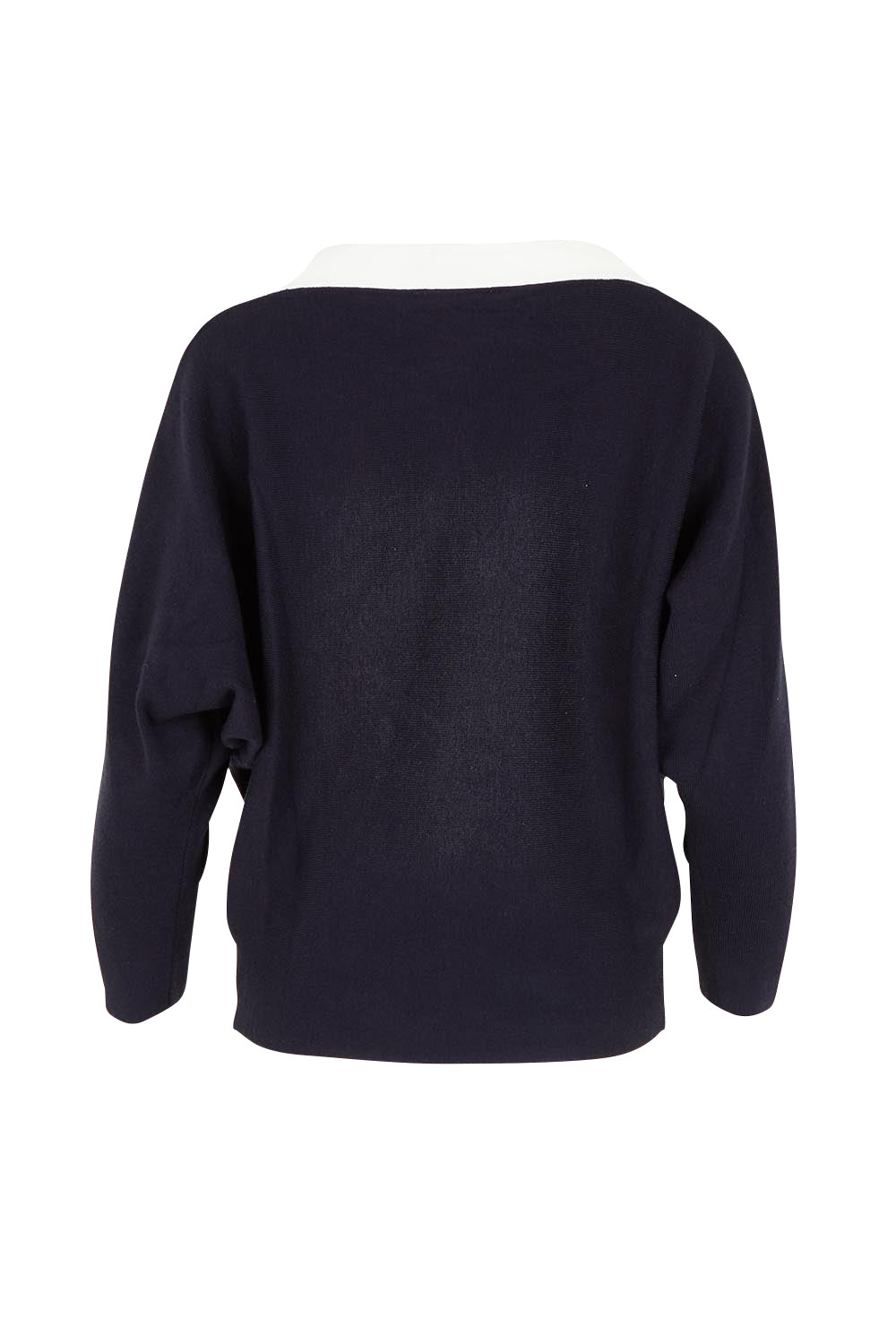Boatneck Knit Jumper – Navy