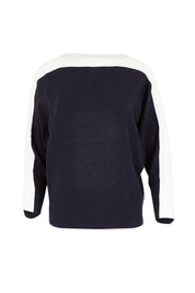 Boatneck Knit Jumper – Navy