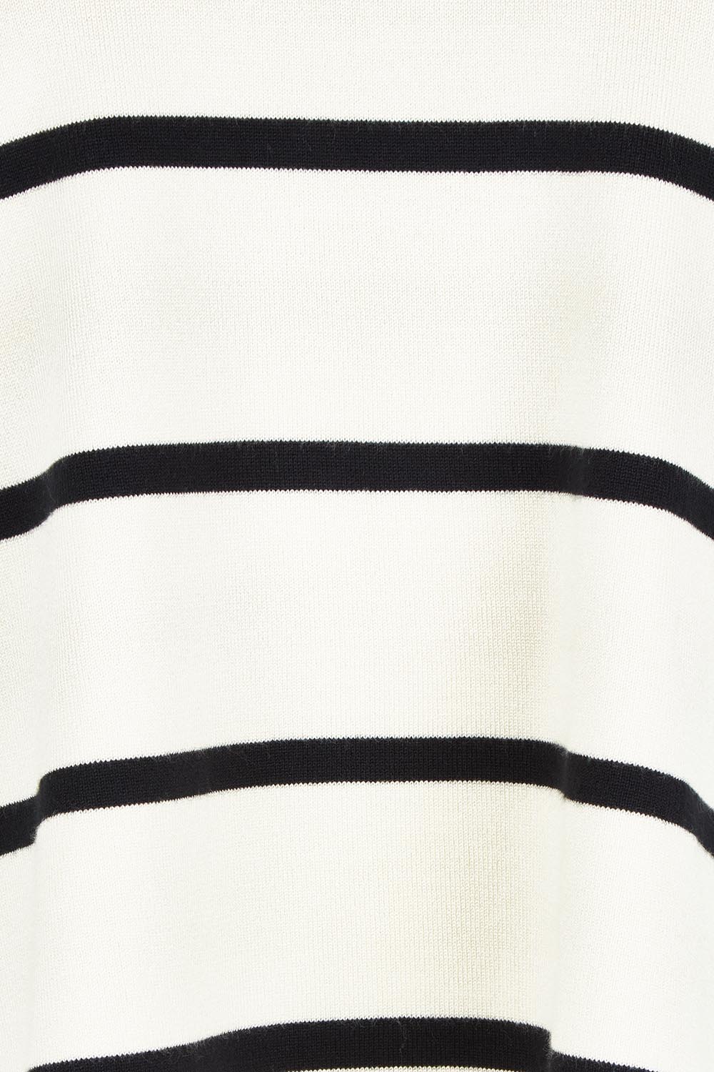 Product shot of the Bailey Boxy Sweater in colour Cream, detail