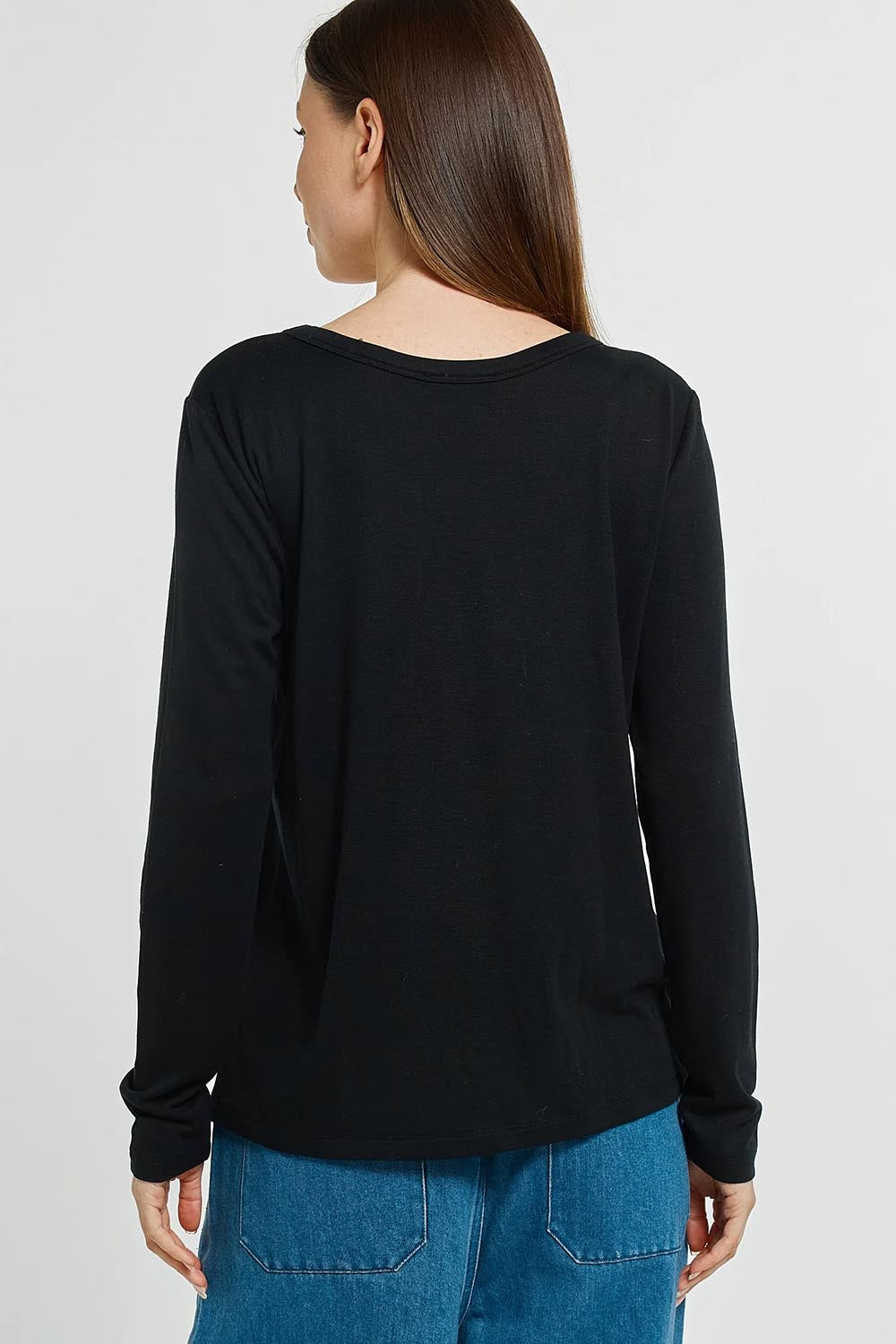 Westin Blended Wool Tee – Black