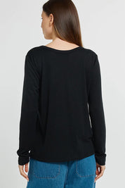 Westin Blended Wool Tee – Black