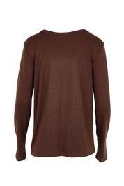 Westin Blended Wool Tee – Chocolate
