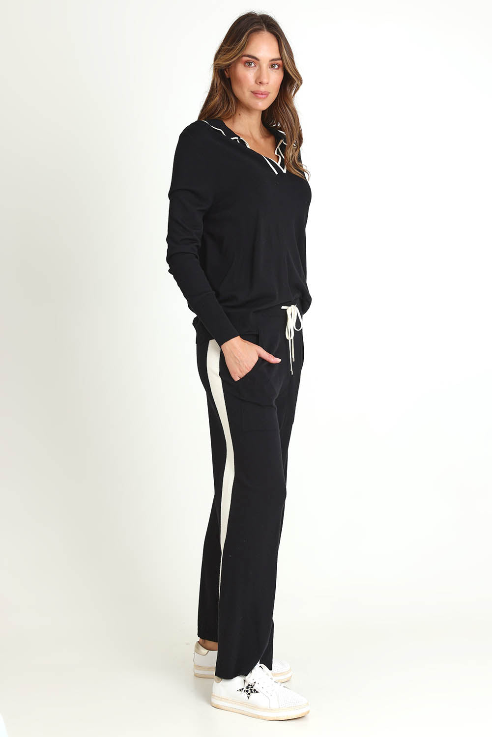 Makenna Knit Pant – Black