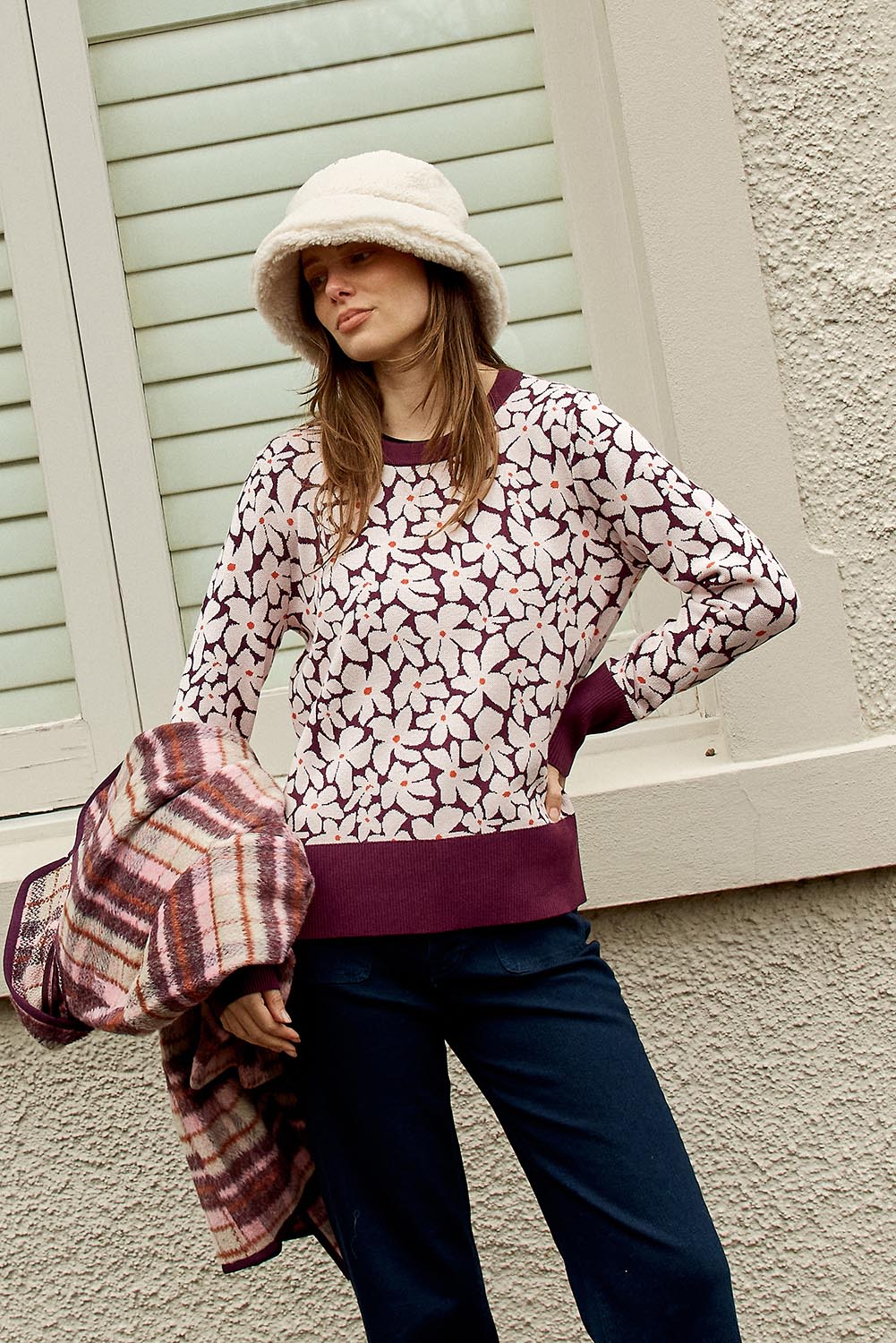 Maisie Sweater – Winepetal