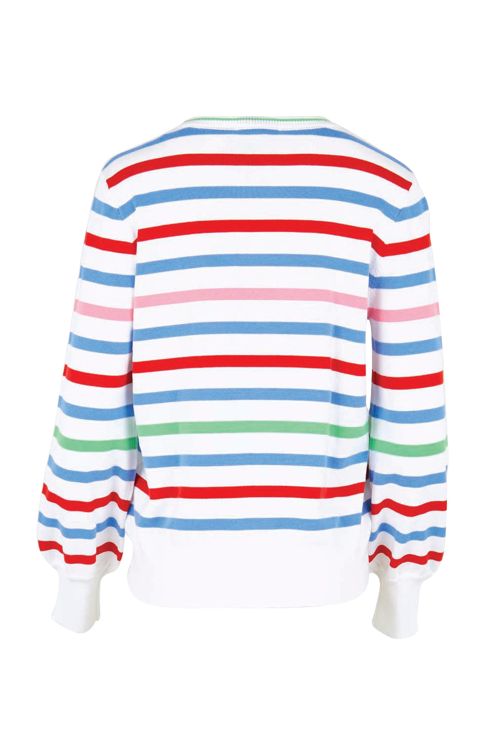 Product shot of the Indie Knit Sweater – Sorbet in colour Sorbet, from the back