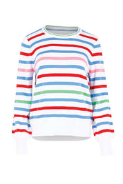 Product shot of the Indie Knit Sweater – Sorbet in colour Sorbet, from the front