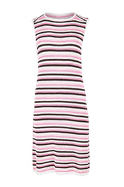 Product shot of the Mandy Tank Dress – Chocpink in colour Chocpink, from the front
