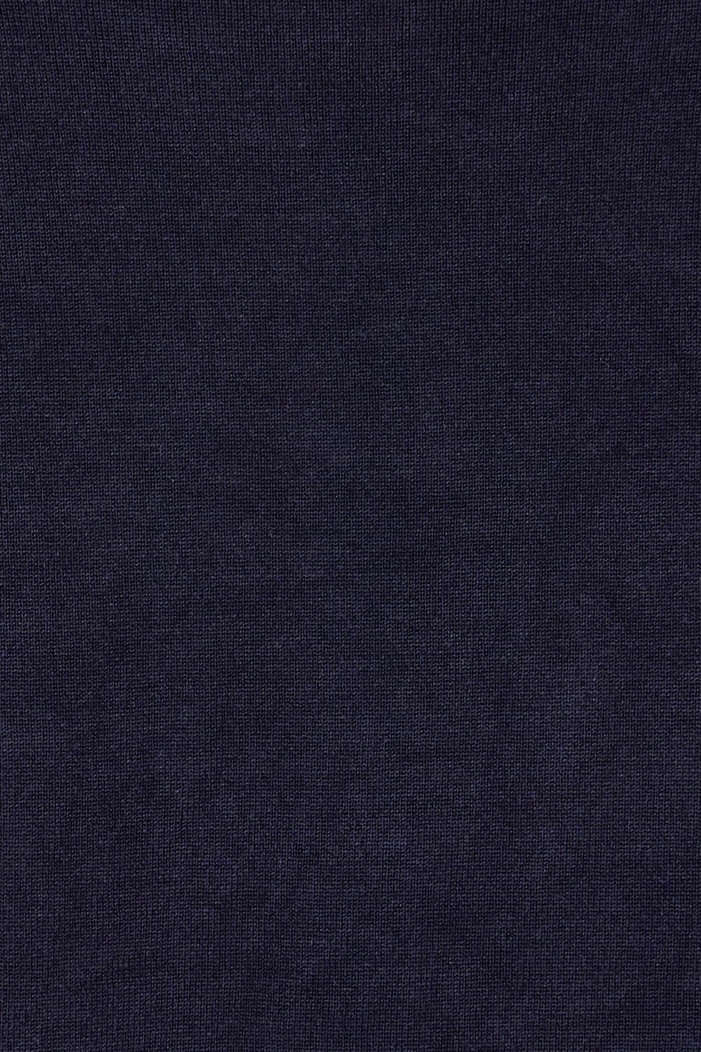 Product shot of the Fleur Roll Neck Jumper in colour Darkblue (Blue), detail