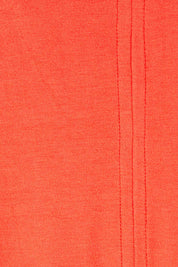 Product shot of the Oslo Top in colour Redalert (Red), detail