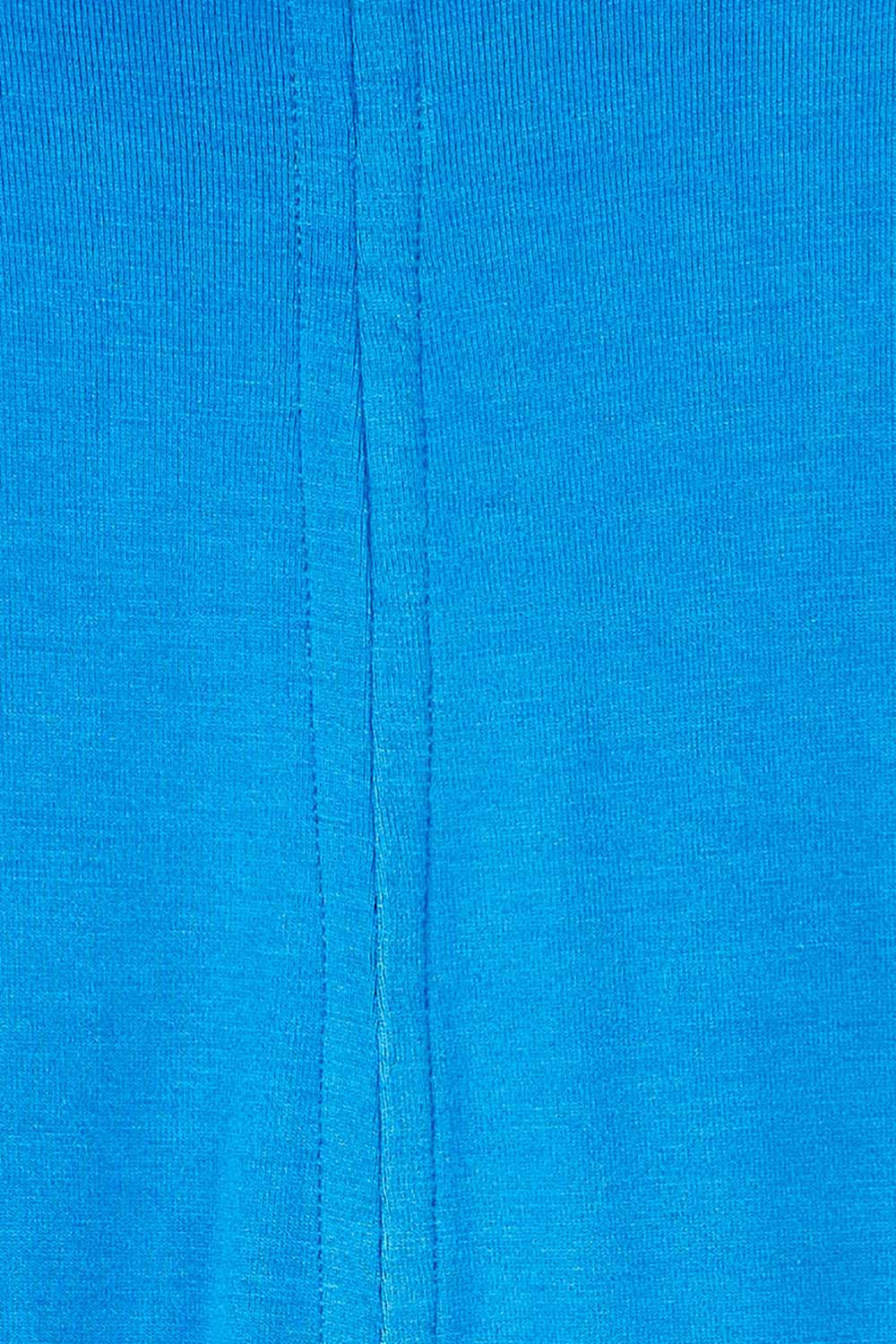 Product shot of the Oslo Top in colour Ultramarin (Blue), detail