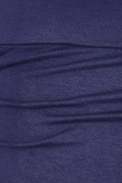 Product shot of the Nadia Skirt in colour Navy (Blue), detail