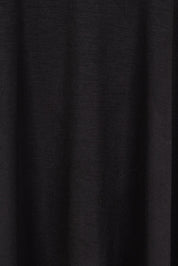 Product shot of the Cairo Tunic Bamboo Top in colour Black (Black), detail