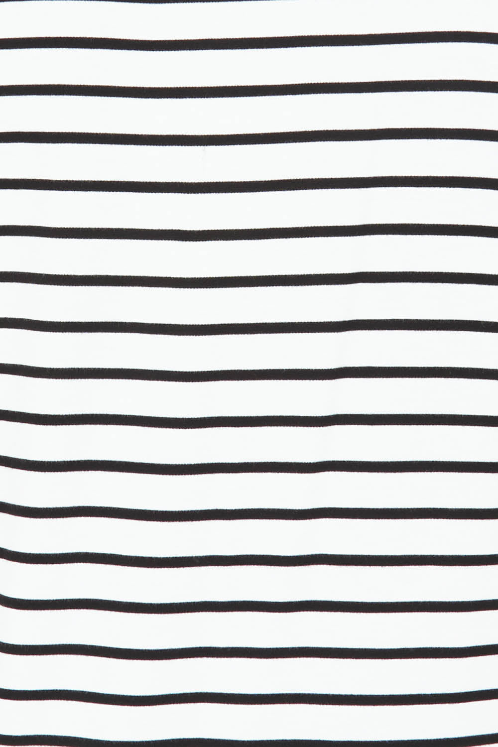 Product shot of the Cairo Tunic Bamboo Top in colour Monostripe (White), from the front