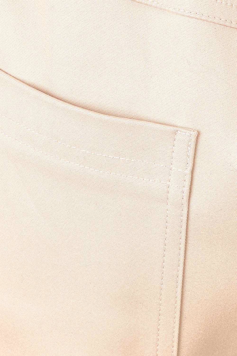 Product shot of the Kenzie Cotton Blend Jogger in colour Cream, detail