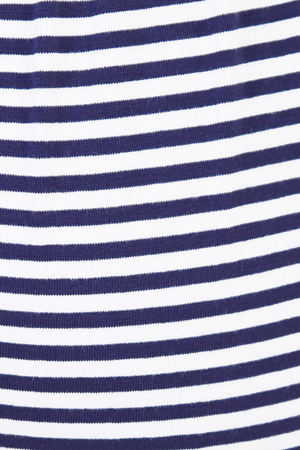 Product shot of the Barcelona Pant in colour Navystripe (Blue), detail