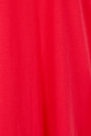 Product shot of the Stellar Cotton Tin colourShirt Dress - Red (Red), detail