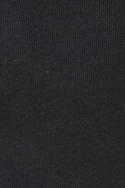 Product shot of the Tiana Cotton Blend Tank in colour Black (Black), detail