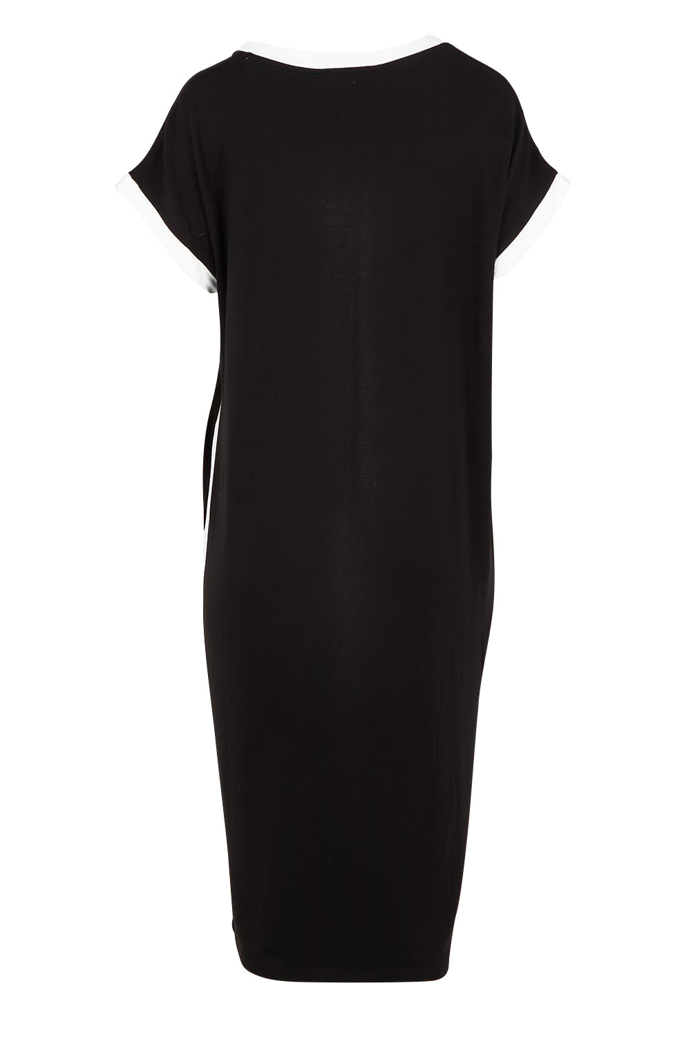 Product shot of the Tula Tin colourShirt Dress - Black (Black), from the back